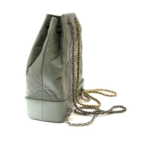 chanel urban spirit backpack green|chanel gabrielle backpack price.